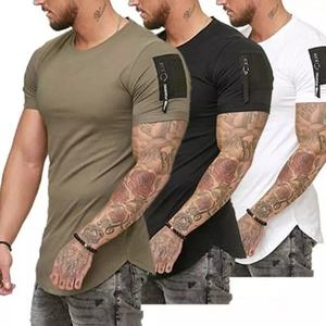 Camisetas personalizadas de secado rápido para hombre, camisas de entrenamiento muscular para gimnasio, diseño de contraste, fresco, novedad de verano - Product Image 1