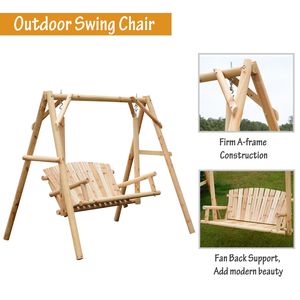 Sedia a dondolo da giardino a forma di uovo per esterni, giardini e patii - Product Image 4