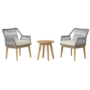 Outdoor Furniture Garden <b>Chair</b> With Wicker Rattan and <b>Teak</b> Wooden Frame Material for Garden Set Furniture - Product Image 2
