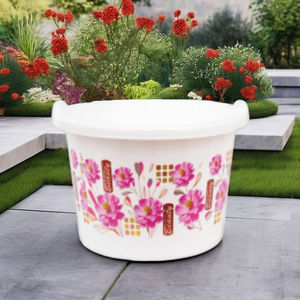 Contenedor Redondo de PP Impreso Personalizado al por Mayor, de Grado Alimenticio, Ecológico, para Uso Doméstico, de Tamil Nadu, India - Product Image 1