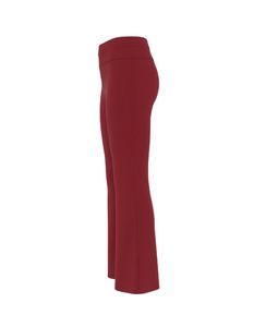 Regular Fit Plus Size Women's 100% Cotton Canvas <b>Elastic</b> Waist Mid Waist Straight Casual Autumn Pants & Trousers - Product Image 4