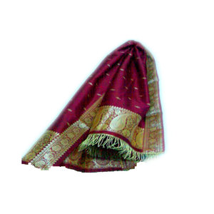 Écharpe en soie pure 100% pour femmes, foulards et étoles de luxe doux et élégants, foulard carré fait main en soie chinoise, accessoire de sac - Product Image 1