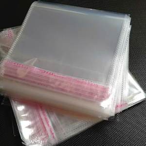 Clear <b>Shrink</b> Bags Recyclable PE Laminated Resealable with Red Seal Line Set for Shoes & Clothing Storage - Product Image 6