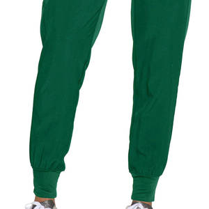 Women's <b>Green</b> High Waist <b>Cargo</b> Jogger <b>Pants</b> Drawstring Elastic Waist Ankle-Length Casual Trousers With Pockets - Product Image 4