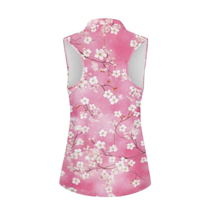 Chemise décontractée à fermeture éclair légère et respirante, haut tendance, vente en gros, usine, sur mesure, sans manches, fermeture éclair, pour femme - Product Image 4