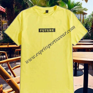 2024 été Offre Spéciale 100% coton personnalisé à manches courtes T-Shirt hommes couleur unie coupe classique séchage rapide col arrondi chemise de sport - Product Image 1