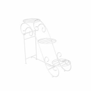 Soporte moderno de metal negro para plantas de interior y exterior, estante de exhibición de macetas de hierro de varios niveles para decoración de jardín, hogar y oficina. - Product Image 6