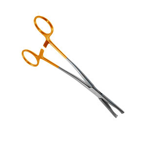 Pinza de sujeción ósea Dingman de 6 pulgadas con mango dorado parcial, pinza quirúrgica ortopédica de acero inoxidable para sujeción ósea - Product Image 2