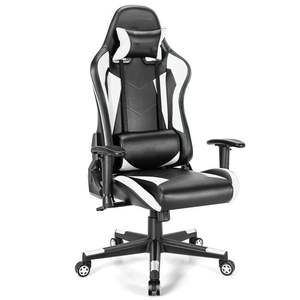 Silla de Juego Giratoria Ajustable Estilo Racing, Silla de Oficina para Computadora - Product Image 3