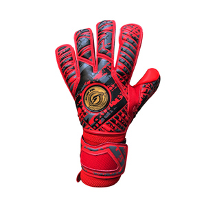 Gants de gardien de but unisexes en latex allemand de haute qualité, réglables, légers, respirants, antidérapants, hybrides, à doigts négatifs - Product Image 2