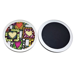 Aimants de réfrigérateur en acrylique en forme de cœur colorés pour les fêtes de mariage - Product Image 4