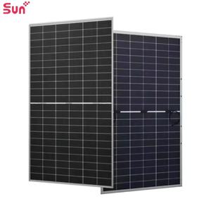 Sunplus แผงเซลล์แสงอาทิตย์แบบสองหน้า530-550W-ดีไซน์แบบครึ่งตัดและช่องเล็กๆสำหรับโครงการพลังงานเพื่อการเกษตรและเชิงพาณิชย์ - Product Image 2