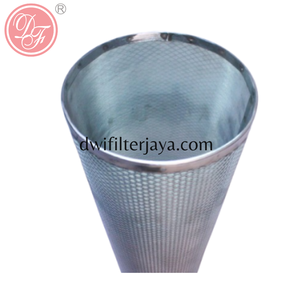 Tube filtrant perforé en métal, cylindre filtrant en acier inoxydable, cartouche filtrante en treillis métallique - Product Image 5