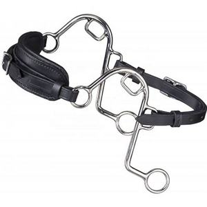 2023 Bits de caballo de tamaño personalizado ligeros superventas Bits de caballo occidental de alta calidad S Hackamore Precio - Product Image 1