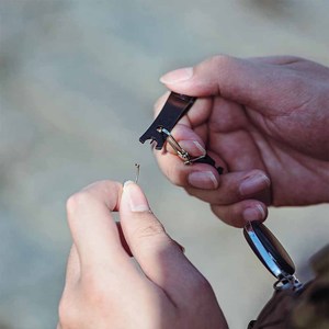 Fishing Line Cutter Clippers Stainless Steel Multifunction sharp blade with clear hook eye - Product Image 5