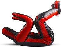 Nuevo diseño de maniquí simulador de lucha de cuero para entrenamiento de artes marciales mixtas, Jiu Jitsu brasileño y lucha libre, relleno de arena, 4 pies de altura