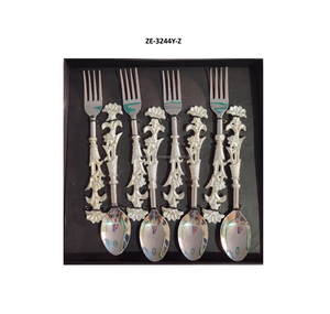Classic Handmade Metal Cutlery <b>Set</b> Fine Dining Essentials Premium Handmade Flatware <b>Set</b> Luxury <b>Kitchen</b> <b>Accessories</b> - Product Image 1