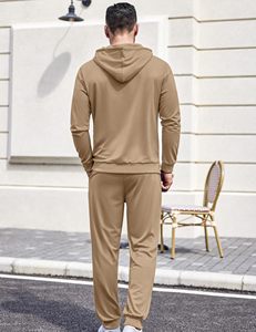 Premium <b>Jogger</b> <b>Set</b> Men's Custom Hoodie <b>Jogger</b> 2 Piece Tracksuit <b>Matching</b> Outfit Streetwear Casual Sportswear Cotton Fleece - Product Image 3