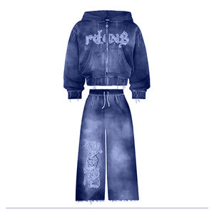 Sudadera con capucha extragrande personalizada para maternidad 2026, estilo urbano, con apliques y bordados, para correr - Product Image 6