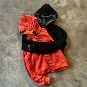 OEM ODM <b>Men</b>’s Double Layer <b>Hoodie</b> with Custom Logo | Heavyweight Fleece Pullover Sweatshirt - Product Image 1