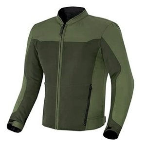 Chaqueta Soft Shell Azul para Hombre, Cortavientos, con Cierre de Cremallera y Logotipo en el Manga Izquierdo - Product Image 3