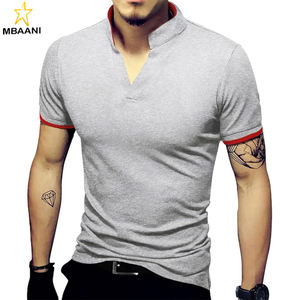 Camisetas Polo Henley de Moda para Hombre, Camisetas Casuales de Manga Corta/Larga, Camisetas Polo de Algodón Ajustadas para Hombre - Product Image 6