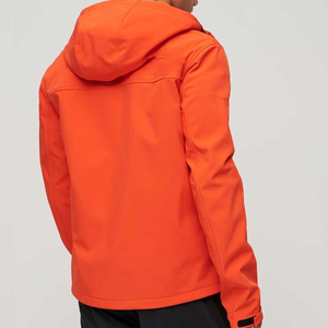 High Quality <b>Long</b> Sleeve <b>Men's</b> Softshell <b>Jacket</b> Custom Logo Front Waterproof Wholesale Price Winter Casual Wear - Product Image 4