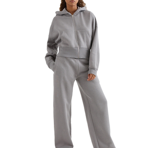 Conjunto Deportivo de Invierno de Alta Calidad, Talla Grande, Color Sólido, Corto, con Capucha, Unisex, Ecológico, Ligero, Resistente al Viento - Product Image 1