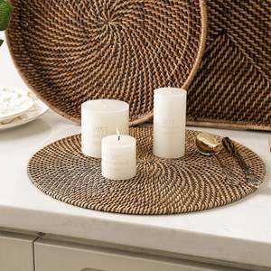 Migliori Nuovi Sottobicchieri Rotondi in Juta e Paglia Marina, Tovagliette da Tavola a Prezzo All'Ingrosso per Decorazioni Matrimoniali - Product Image 6