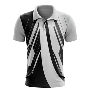 Camiseta Polo Personalizada al por Mayor con Logotipo, Bolsillo, Sublimación, Impresión Completa, Secado Rápido, para Golf y Tenis - Product Image 1