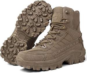 Botas de Senderismo Ligeras e Impermeables para Hombre, con Cremallera Lateral, Cómodas, para Trabajo, con Suela Antideslizante - Product Image 6