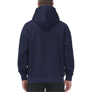 Sweat-shirts à capuche épais et oversize pour hommes, sweat-shirt élégant à enfiler avec poche avant, vêtements confortables et tendance pour homme - Product Image 2