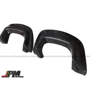 ฝาครอบกันชนหลังคาร์บอนไฟเบอร์ JPMCarbon Black พร้อมช่องระบายไอเสียสำหรับ WRX STI ปี 2015-2021 - Product Image 2