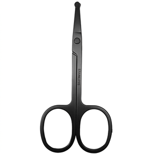 Tijeras para el Vello de la Nariz de Alta Calidad al por Mayor, Tijeras de Acero Inoxidable para Manicura y Pedicura, Tijeras de Corte Seguras para Uñas de Bebé, Personalizadas - Product Image 1
