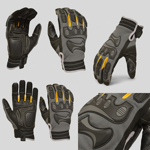 Guantes de Mecánico de Cuero Reforzado de Primera Calidad, Resistentes al Fuego, Anti-Impacto, Protección de Seguridad Industrial para las Manos - Product Image 3