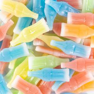 Vente en gros de bonbons Nik L Nip Wax Bottles, bonbons liquides sucrés au sirop de maïs et cire raffinée, saveurs assorties, friandise nostalgique pour enfants, lot en vrac - Product Image 4