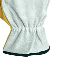 Guantes de Trabajo de Cuero Vacuno Resistentes, Guantes para Conducir Camiones, Almacenes, Jardinería, Guantes de Seguridad con Palma de Cuero Dividido - Product Image 5