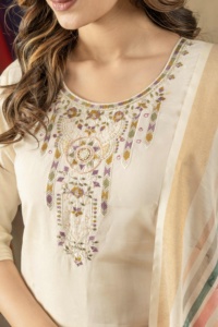 ชุด dupatta กางเกง kurti สง่างาม - Product Image 3
