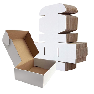 3 Ply White Mailer <b>Box</b> 4 x 4 x 4 Inch Packing <b>Box</b> for <b>Shipping</b> Storage Small Items Retail Ecommerce Use - Product Image 4