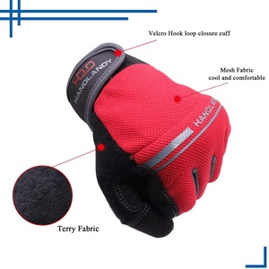 Guantes mecánicos de agarre cómodos y transpirables, ajustables, con logotipo personalizado/diseño impreso - Product Image 3