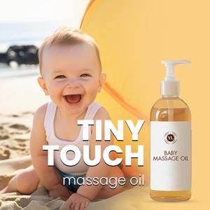 Aceite de Masaje para Bebés de Marca Privada OEM/ODM, con Manteca de Karité Orgánica y Extracto de Azafrán, Hidratante para Todo Tipo de Piel, Proveedor al por Mayor - Product Image 2