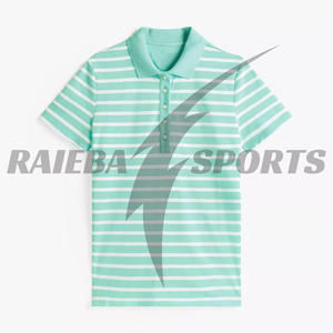 Camisetas Polo a Rayas de Algodón Orgánico Premium 2026 para Mujer, Modernas, Elegantes, de Venta Caliente, Personalizadas, MOQ Bajo, Corte Ajustado - Product Image 5