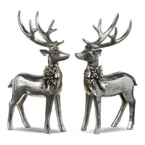 Premium Aluminum Reindeer Table Centerpiece For <b>Christmas</b> Party Dining Table Decoration With Elegant Metal Craft Design - Product Image 1