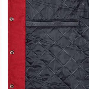 Chaqueta Varsity Moderna para Hombre, Mezcla de Algodón, Transpirable, de Secado Rápido, Casual, Otoñal, con Cuello Alto, Logotipo Frontal, Estilo Relajado - Product Image 6