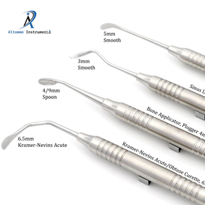 Instrumentos para Elevación de Seno Maxilar, Kit Quirúrgico de Implantes Dentales para Injerto Óseo, Abordaje Lateral y Preparación de Implantes - Product Image 5