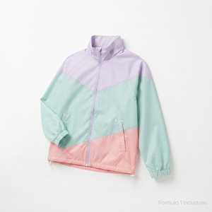 Chaqueta Bomber Unisex con Bloques de Color de Formula 1 Industries, Cortavientos, con Cierre Frontal, Cuello Alto, 100% Nailon, para Invierno, Estilo Deportivo - Product Image 4