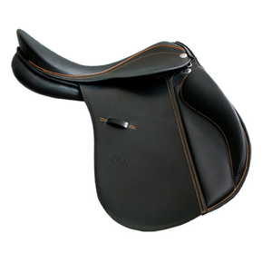 Selle d'équitation en cuir durable de qualité professionnelle, pour le saut d'obstacles, la course et l'équitation, selle western en cuir travaillée à la main - Product Image 1