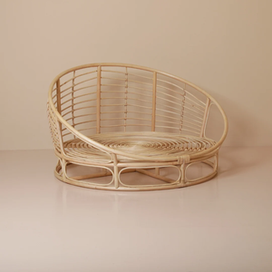 Chaise longue d'extérieur en rotin de qualité supérieure, chaise Papasan pour jardin, vente en gros depuis le Vietnam - Product Image 1