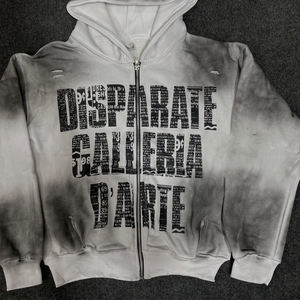 Sudadera con Capucha Negra con Estampado de Chicas Estrellas del Hip Hop Urbano, Personalizada con Logotipo, Sudadera Holgada de Invierno para Mujer, Estilo Y2K - Product Image 2