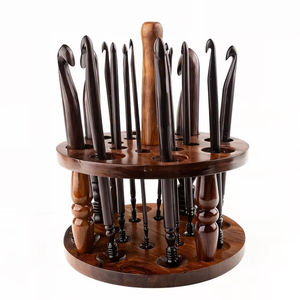 Ganchos de Crochet de Madera Ligeros, Diseño Ergonómico de Primera Calidad, Ideales para Manualidades con Hilo y Tejido - Product Image 1